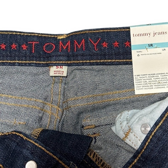 Tommy Jeans Stretch Pants by Tommy Hilfiger Size 5 Flare New with Tag - Picture 3 of 13